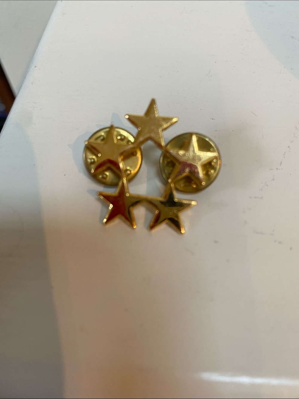 Gold Star Lapel Pin - Kids Accessories